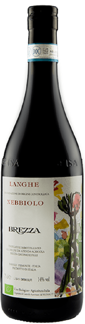 A wine product picture of Brezza Langhe Nebbiolo}