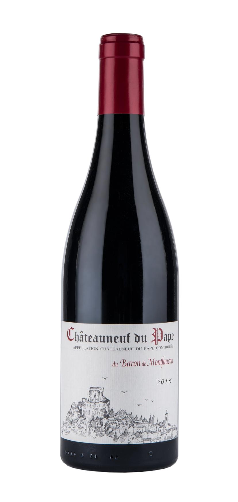 A wine product picture of Châteauneuf du Pape du Baron de Montfaucon}