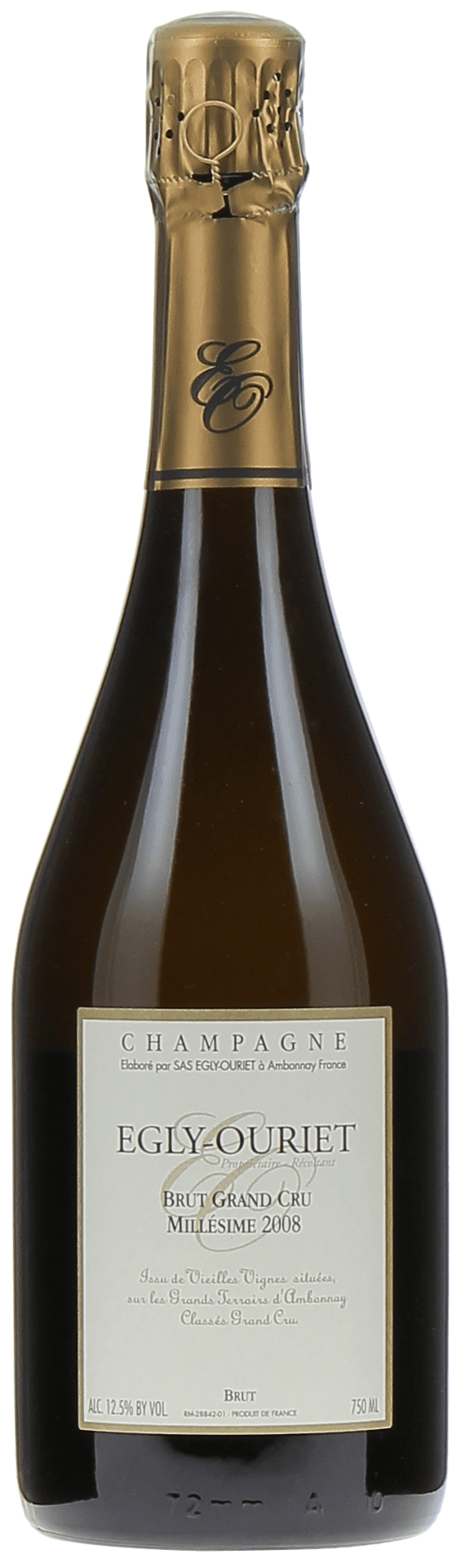 A wine product picture of Egly-Ouriet Brut Grand Cru Millésime}