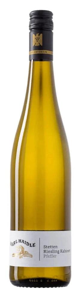 A wine product picture of Karl Haidle Stetten Riesling Kabinett "Pfeffer"}