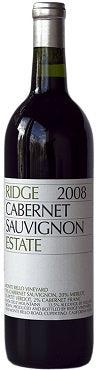 A wine product picture of Ridge Vineyards Estate Cabernet Sauvignon}