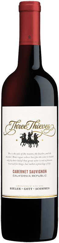A wine product picture of Three Thieves Cabernet Sauvignon}